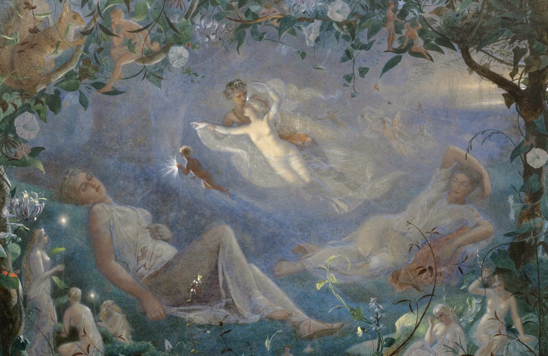 A Scene From ‘A Midsummer Night’s Dream’ (1873)Image courtesy Wikimedia Commons