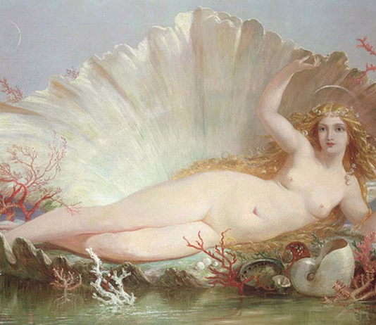 The Birth of Venus (1852), by Henry Courtney Selous