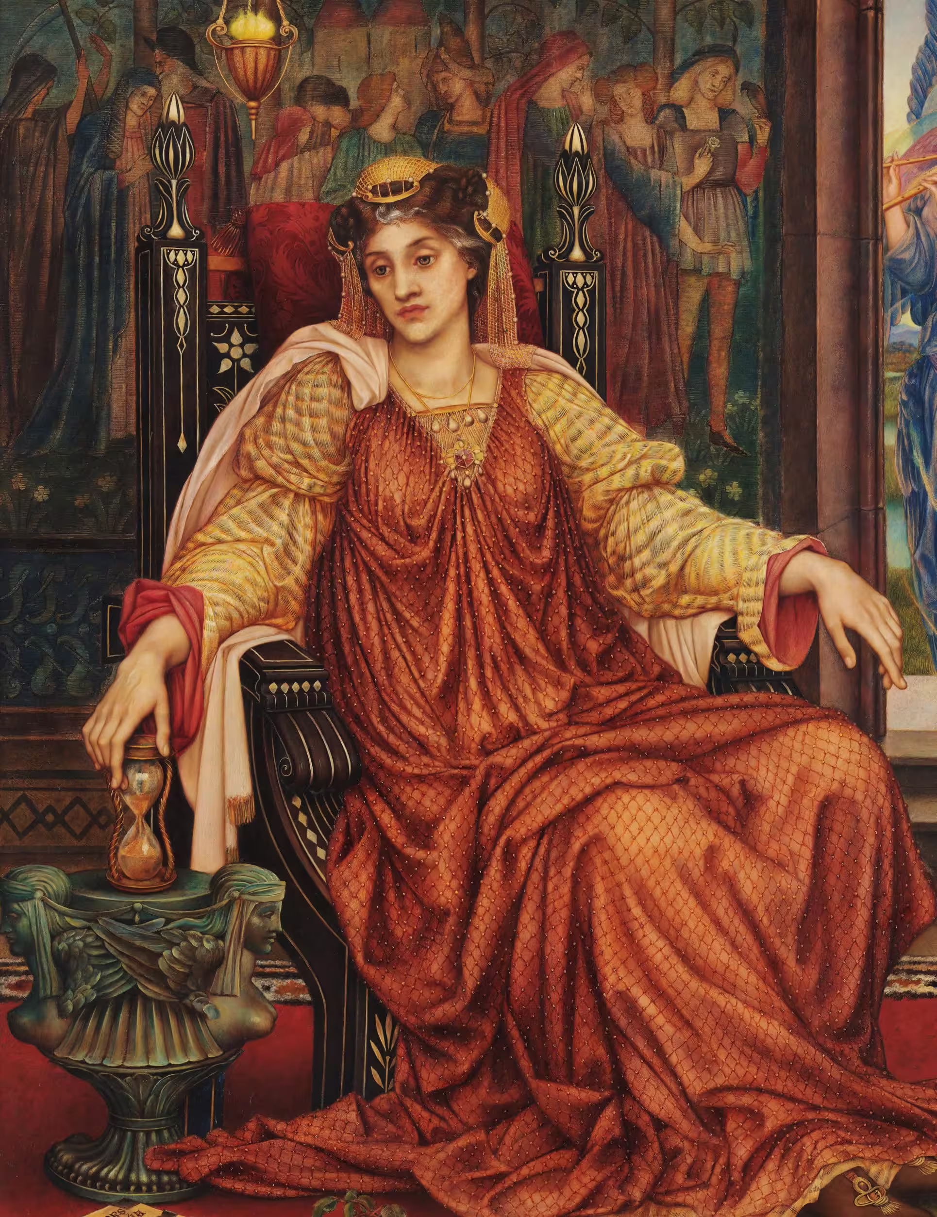 The Hourglass (1904-1905), by Evelyn de Morgan