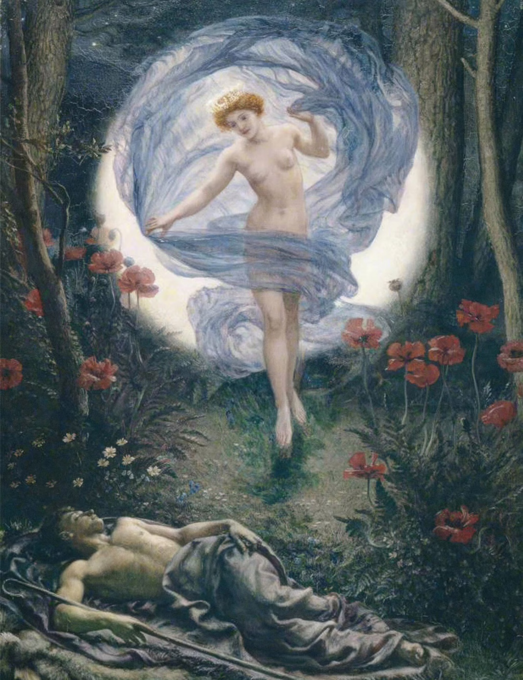 The Vision of Endymion (1902), by Edward John Poynter