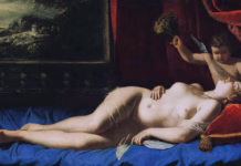 When Women Painted the Renaissance Venus and Cupid (1625), by Artemisia Gentileschi