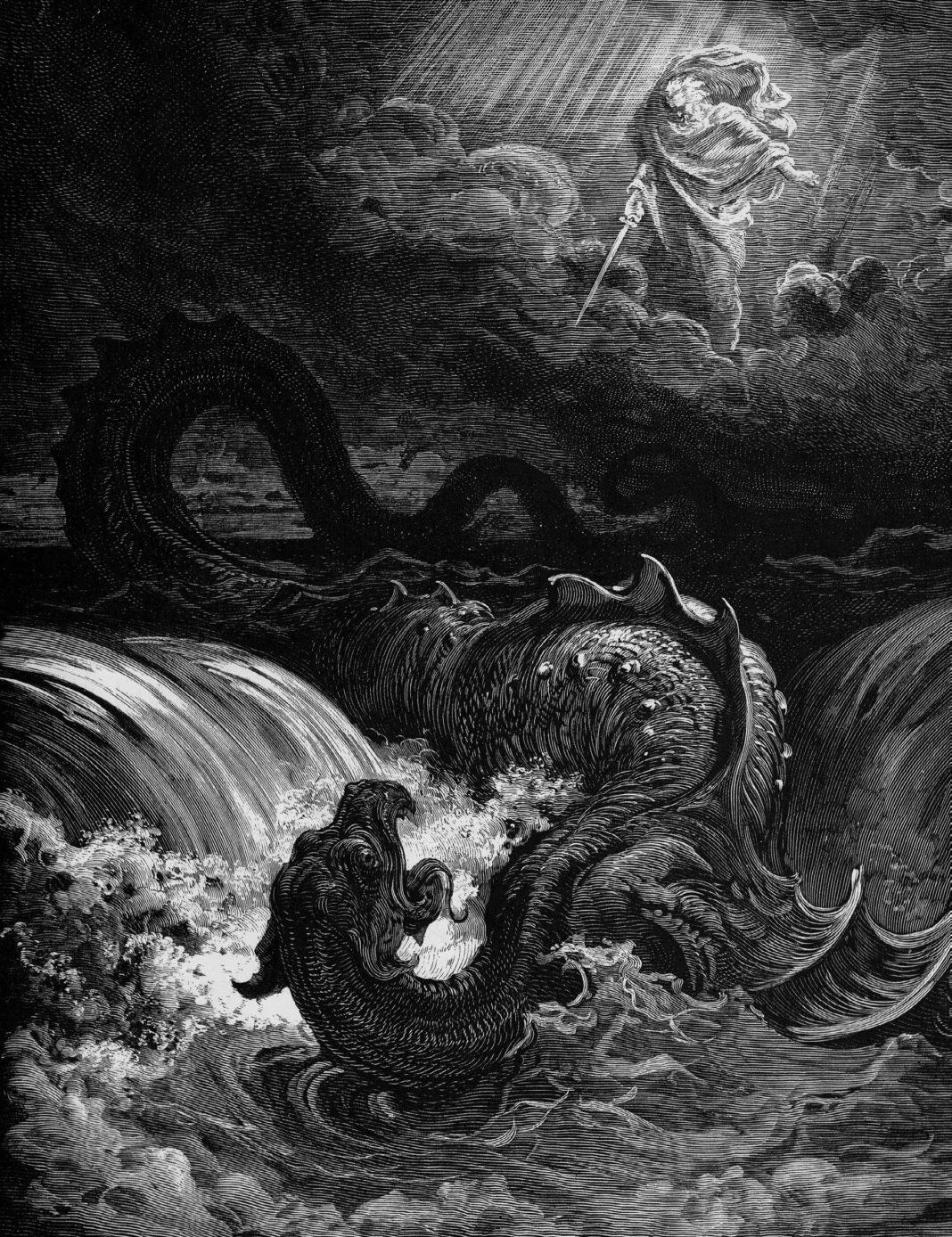 Destruction of Leviathan (1865), by Gustave Doré