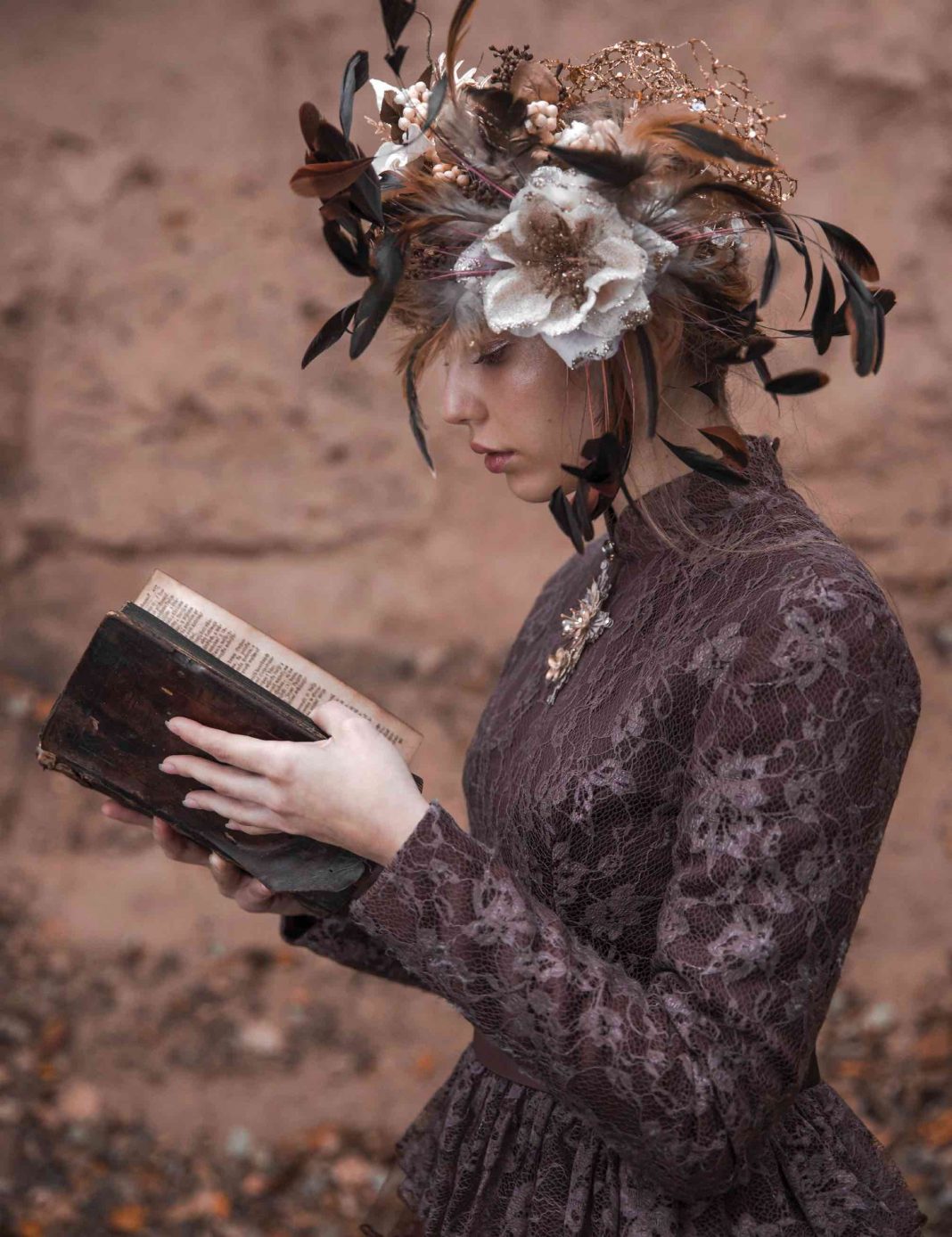 EnchantedLivingMagazine_Photography by Michaela Durisova-MonicaCrosson Enchanted Living Magazine Photography by Michaela Durisova Model: Kristína Szegenyová Accessories: Magaela Accessories