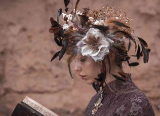 Enchanted Living Magazine Photography by Michaela Durisova Model: Kristína Szegenyová Accessories: Magaela Accessories