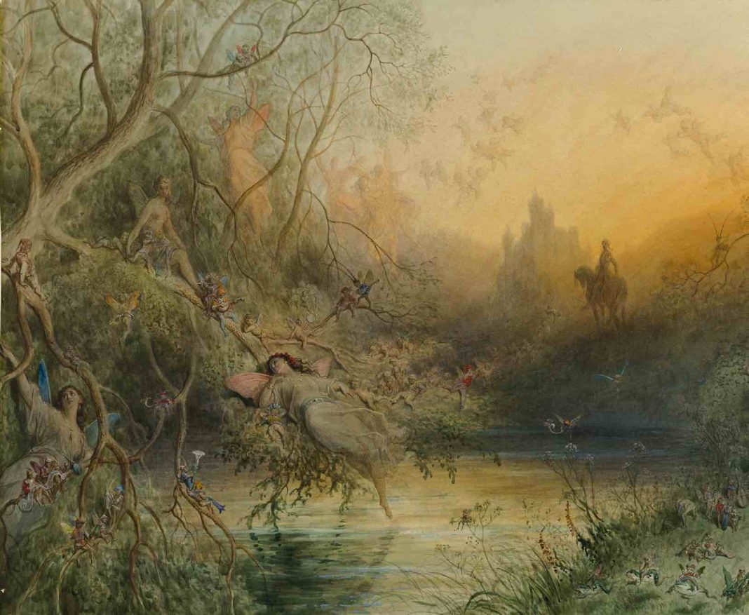 Fairy Land, 1881, by Gustave Doré Fairy Land, 1881, by Gustave Doré