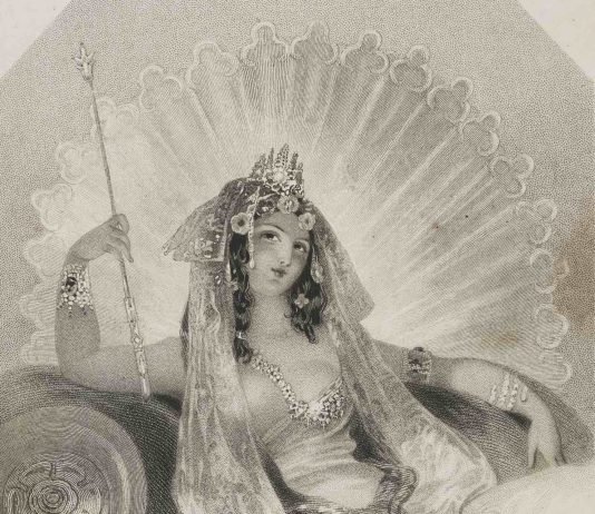 LEL: The Forgotten Fairy Queen of the Romantics Illustration from L.E.L.’s Heath’s Book of Beauty, 1833