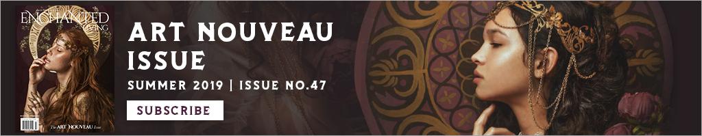 Art Nouveau, Enchanted Living Magazine, Alphonse Mucha, Prague, Czech