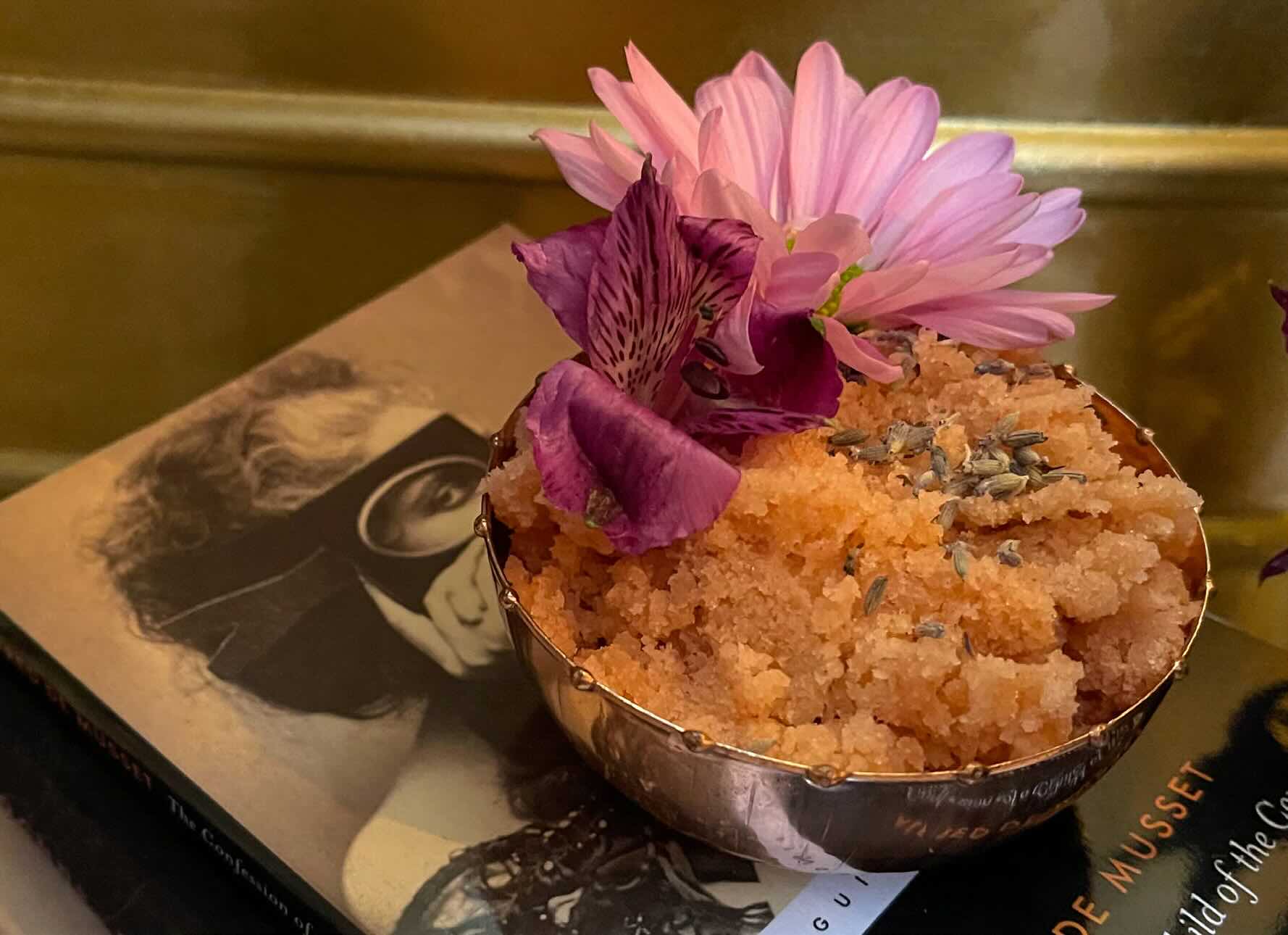 Le Grand Évasion Beauty Witch Secret: A beloved witches’ flower, lavender is known as “elf leaf.” It holds powers of love, peacefulness, protection, and longevity—not surprising given its namesake!