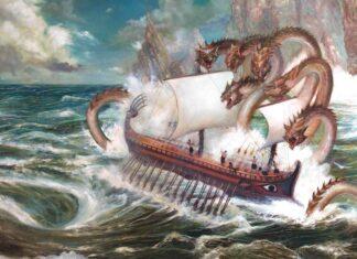 The Fantastic Worlds of Annie Stegg Odysseus and Scylla by Annie Stegg