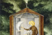 Celestial Pablum (1958), by Remedios Varo