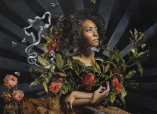 This Year’s Enchanted Living Award Winner: Margo Selski Summer Goddess (2020), by Margo Selski Oil on linen