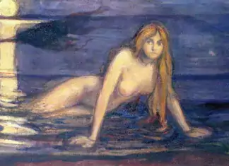 Missive From A Sea Witch The Mermaid (1896), by Edvard Munch