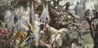 Titania and Bottom by John Anster Fitzgerald Artepics / Alamy Stock Photo