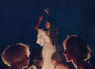 Around the Fire We Are All Witches Photographer/Creative Director: Natasha Wilson @natashawilson.co Models: Seema Hari @seemahari, Maia Saavedra @maiasaavedra_photo, Four @4likefour, Mack @mackandgold, Jetta Juriansz @shmetta Gowns: Michelle Hebért @michellehebertofficial